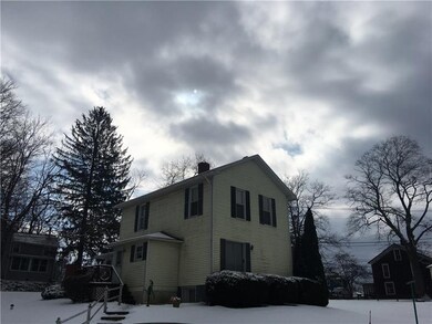 View of home from the driveway.