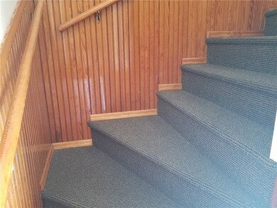 Back hall stairs