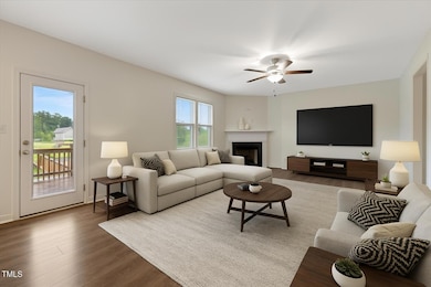 Virtually Staged Living Room
