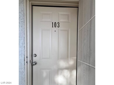 Freshly painted front door with security gate