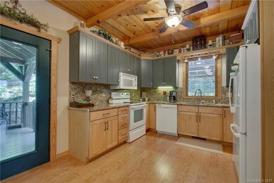 Kitchen w/Door to Covered Deck