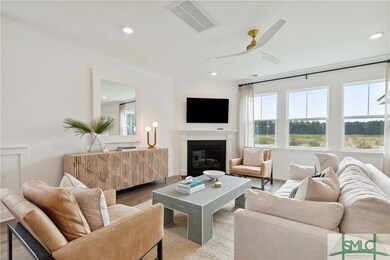Family Room. *Model home photography is for refere