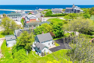 Aerial with Old Harbor in View