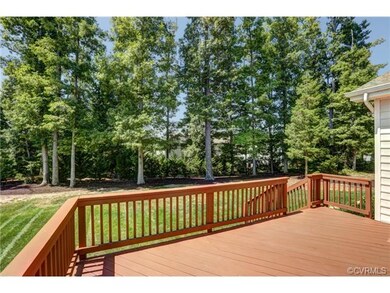 Great deck for entertaining.  Just stained so you 