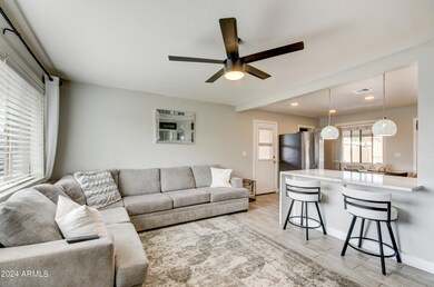 Spacious Living and Kitchen