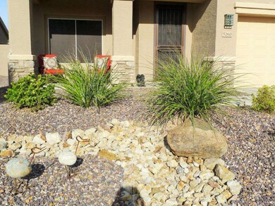 Stone on front  & Security Door