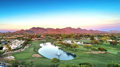 Mountain and golf course views