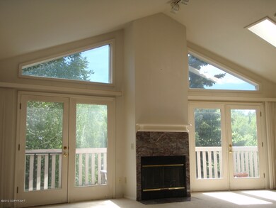 West facing wall of windows