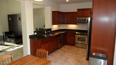 View of kitchen