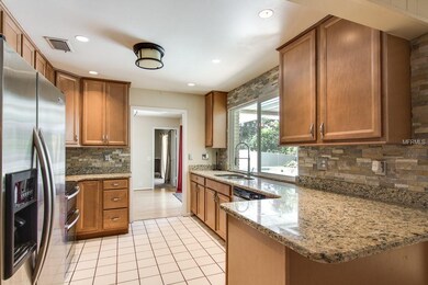 Kitchen with View into Dining Area
