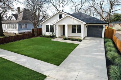 New Corsicana Home for Sale. Simulated grass.