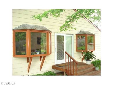 Exterior Back - Rear View of home with Double Bay 