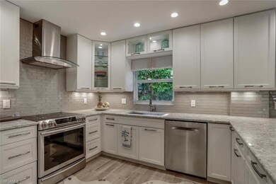 Custom designed cabinets.