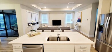 Kitchen with stainless steel appliances, sink, a c