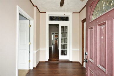 First floor entry