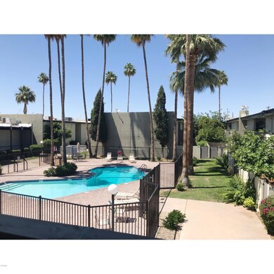 Pool view from balcony