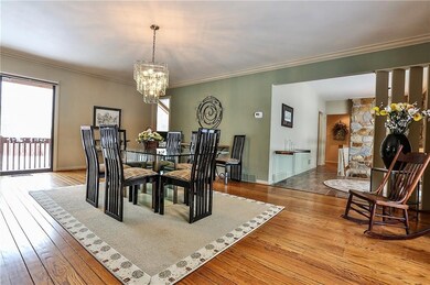 So much natural light! This room is adjacent to bo