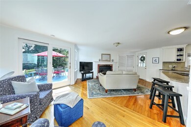 Open Family room/kitchen.  Step outside onto a pri