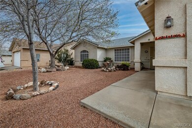 Front landscaping and sidewalk