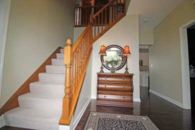 Open staircase
