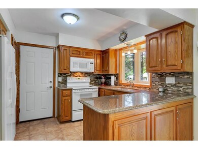 Lots of cabinet space in this kitchen!