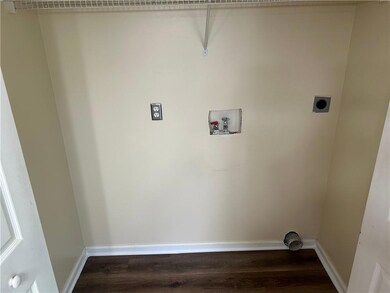 laundry closet off kitchen