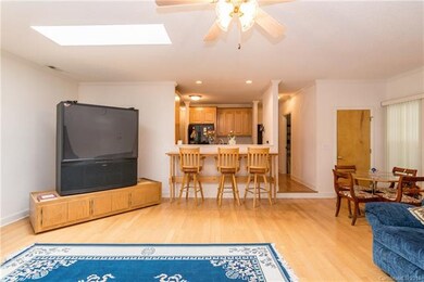 Looking into the kitchen