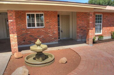 Front Entry & Covered Porch Area