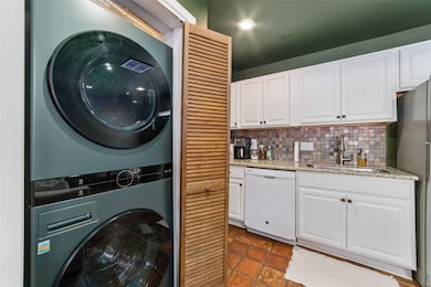 RARITY Stacked Washer & Dryer IN UNIT!