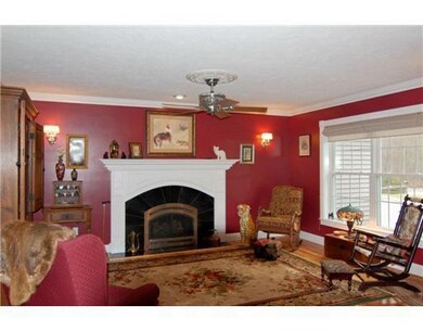 Living Room. with lovely gas fireplace