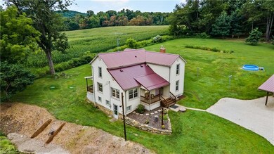 Drone shot of the exterior #2