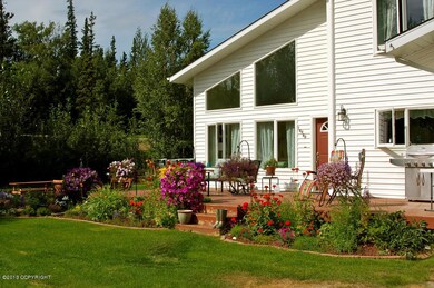 Beautiful Front Porch and Landscaping