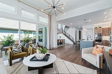 Bright living spaces.