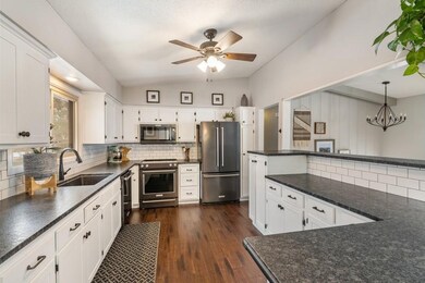 Updated Kitchen with granite, SS appliances