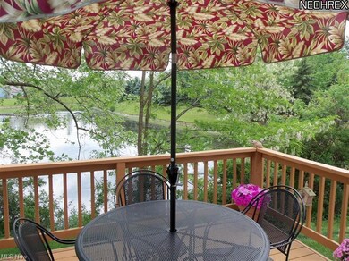 Beautiful view from the newly refinished deck
