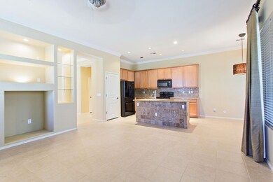 Kitchen & great room.