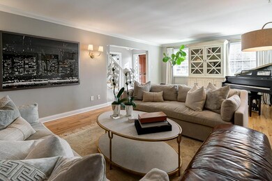 Coventry living room into foyer