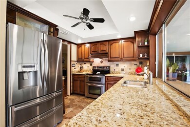 Updated kitchen, granite counter tops and stainles