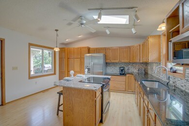 Large kitchen with gorgeous finishes