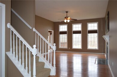 Foyer open to the great room