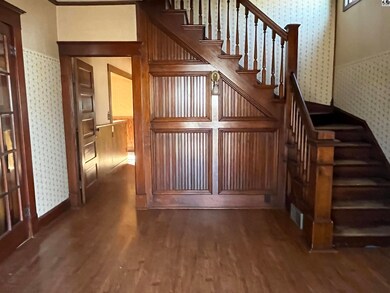 Stairway from front door