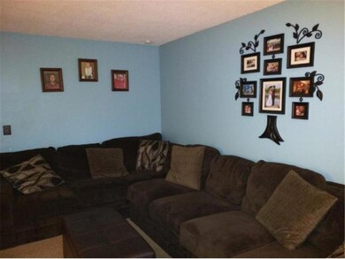 Large living room leads out to your private deck; 