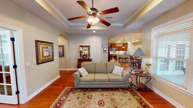 Trey Ceilings, French Doors