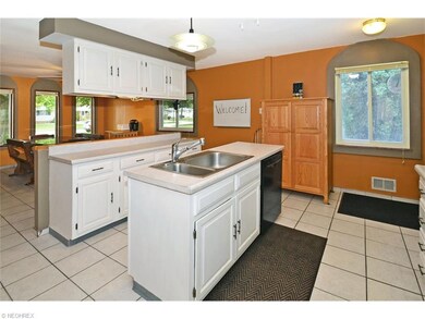 Plenty of cabinets and counters with newer dishwas