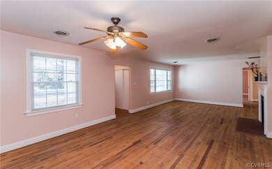 More of family room - Open dining area