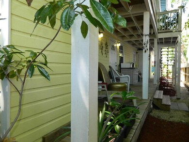 Open porches providing outdoor areas