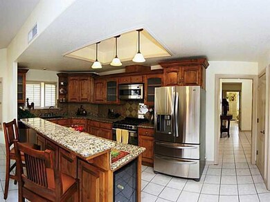 Kitchen. Granite Counter Tops & Stainles