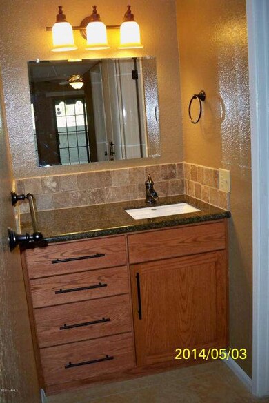 Vanity In Master Bathroom