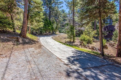 The driveway to the home