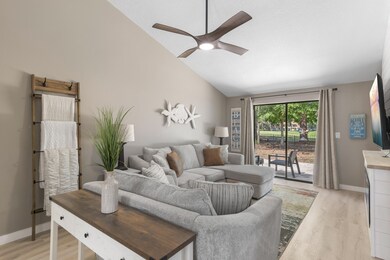 Living area fully furnished